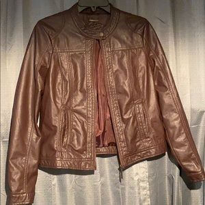 Brown Biker Jacket